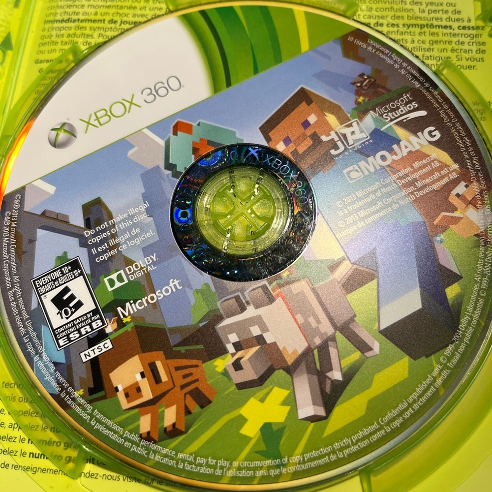 XBOX 360 Minecraft game - Picture 4 of 6